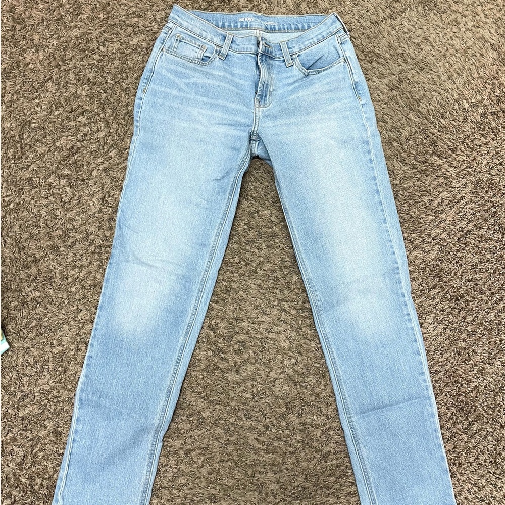 Old navy wow boyfriend mid rise jeans